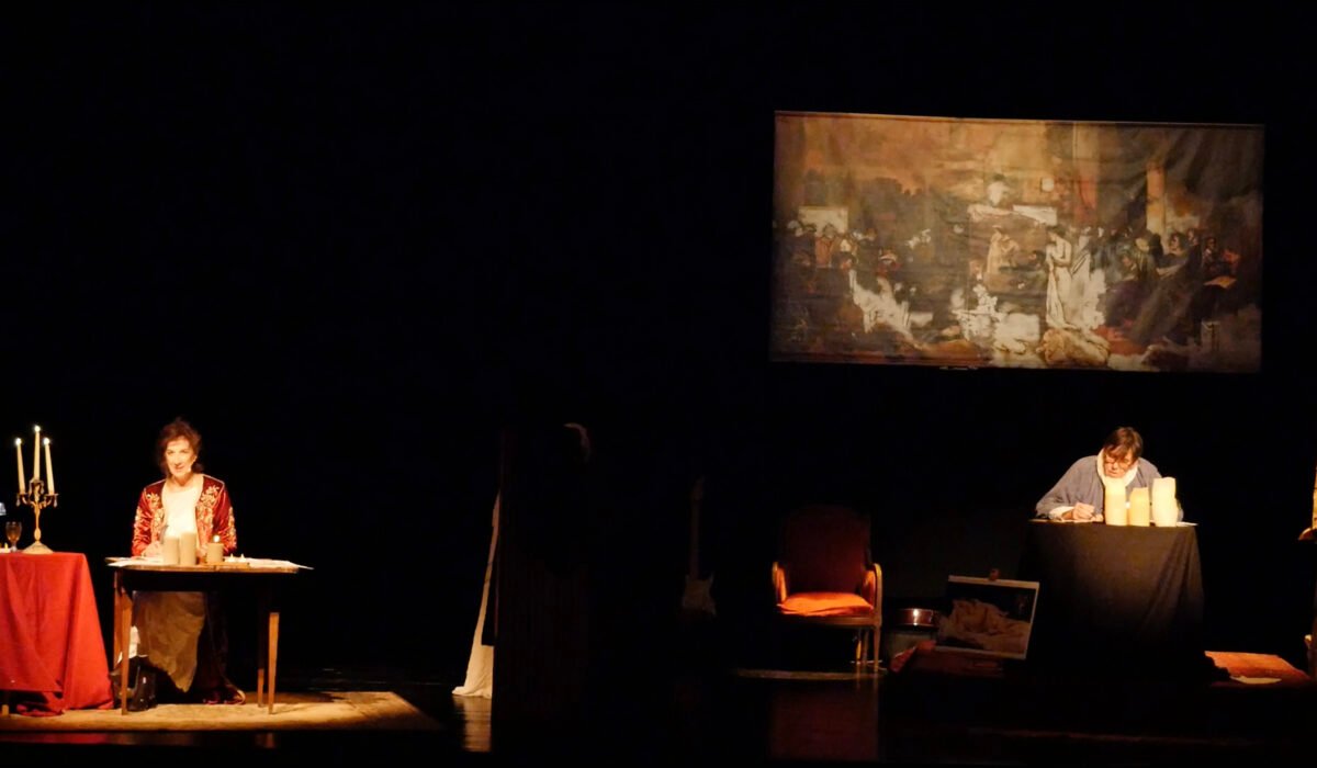 Courbet et Mathilde